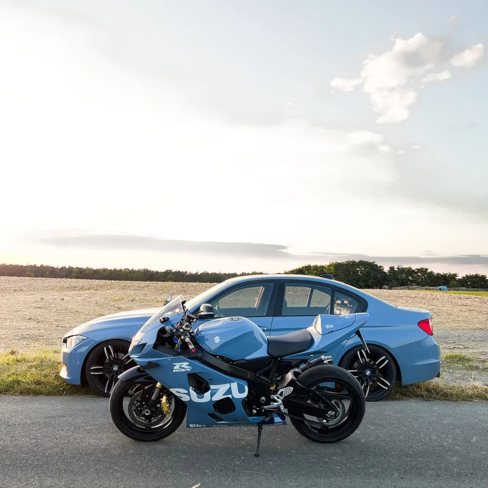 Quality Super Gloss China Blue Car Vinyl Wrap  For Sale |