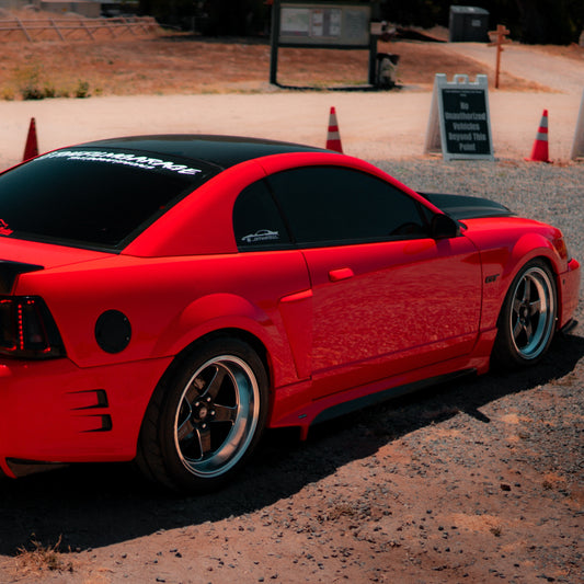Super Gloss Ferrari Red Car Vinyl Wrap