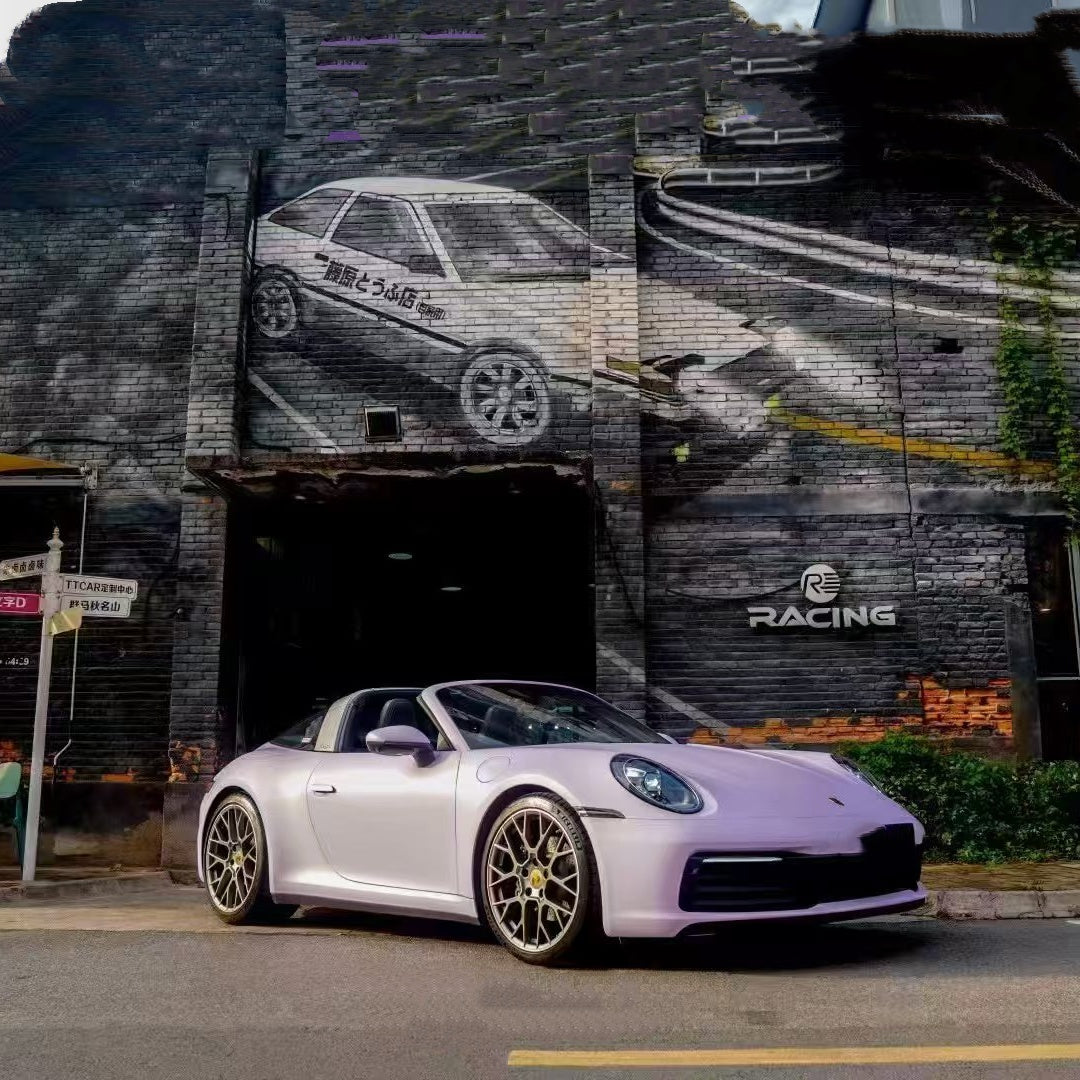 Aluko Super Gloss Periwinkle Car Wrap