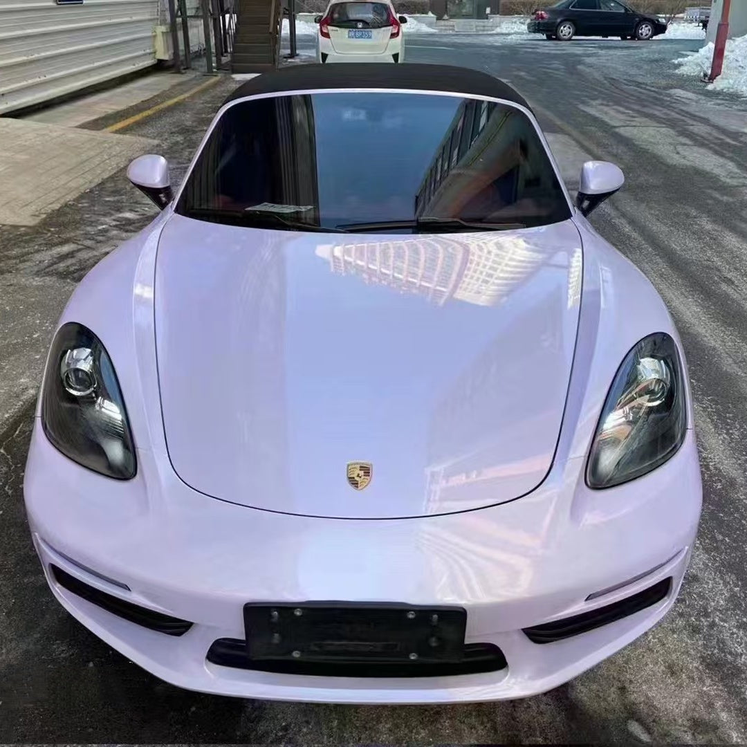 Aluko Super Gloss Periwinkle Car Wrap