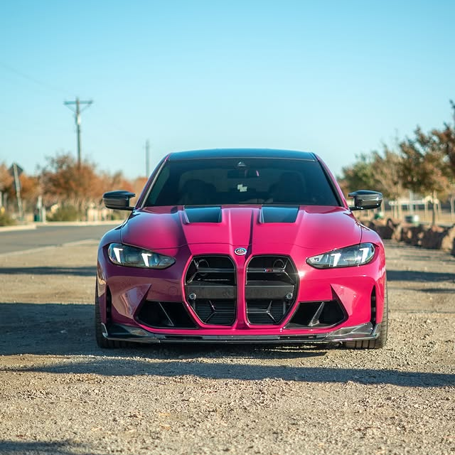 Super Gloss Ruby Star Car Vinyl Wrap