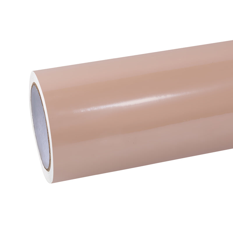 Quality Super Gloss Shine Latte Car Vinyl Wrap  For Sale |