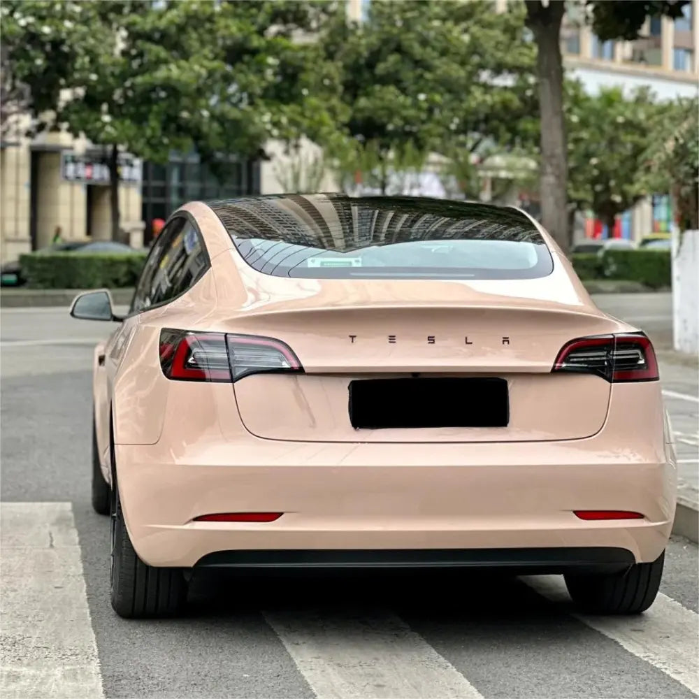 Quality Super Gloss Shine Latte Car Vinyl Wrap  For Sale |