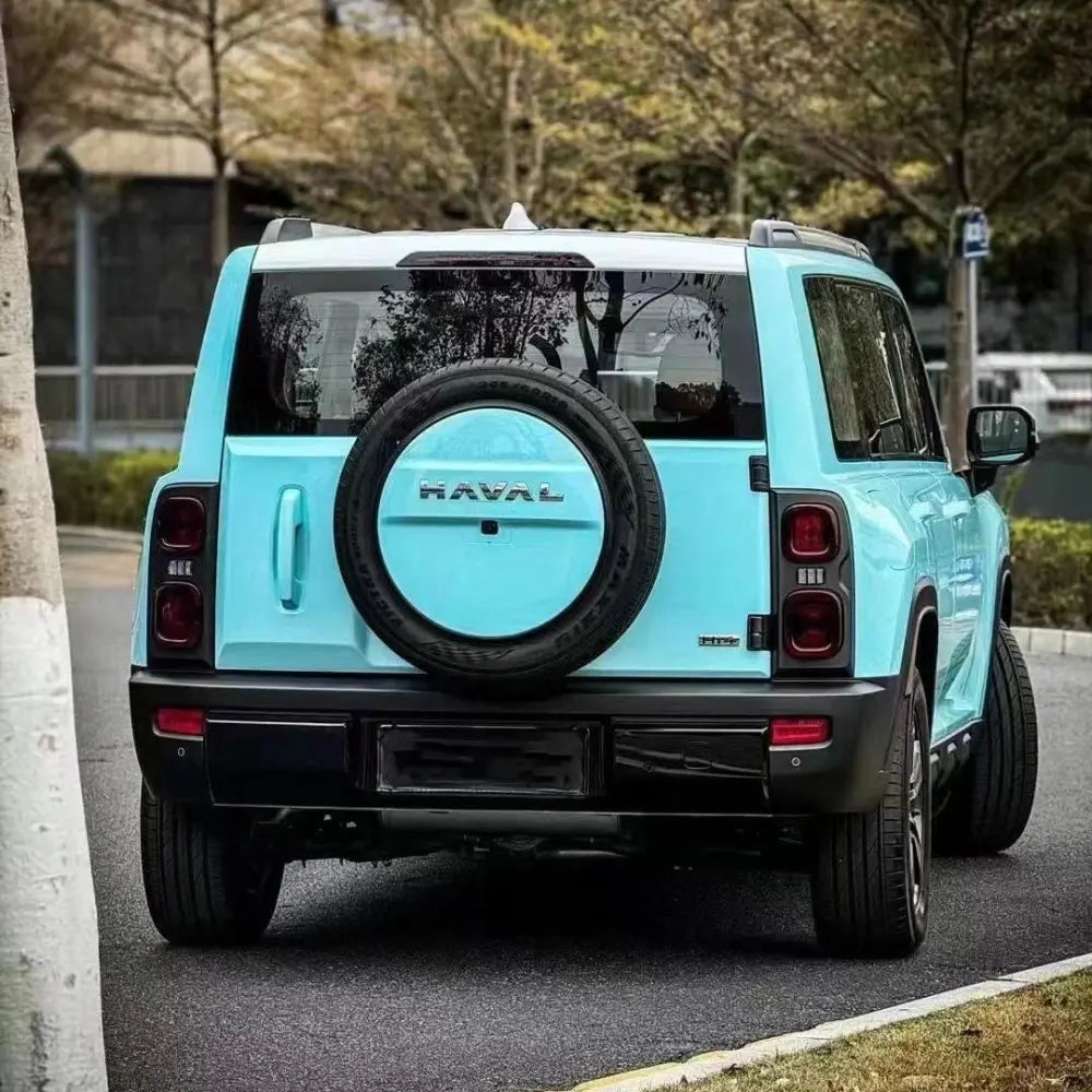 Super Gloss Tanager Blue Car Vinyl Wrap