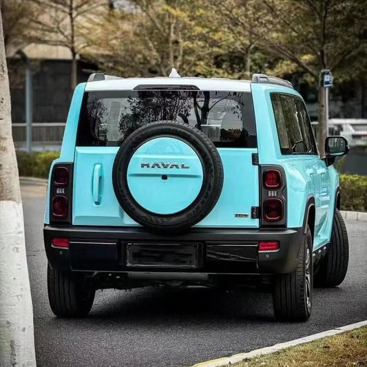 Super Gloss Tanager Blue Car Vinyl Wrap