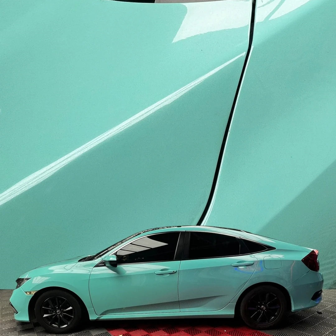 Super Gloss Tiffany Blue Car Vinyl Wrap