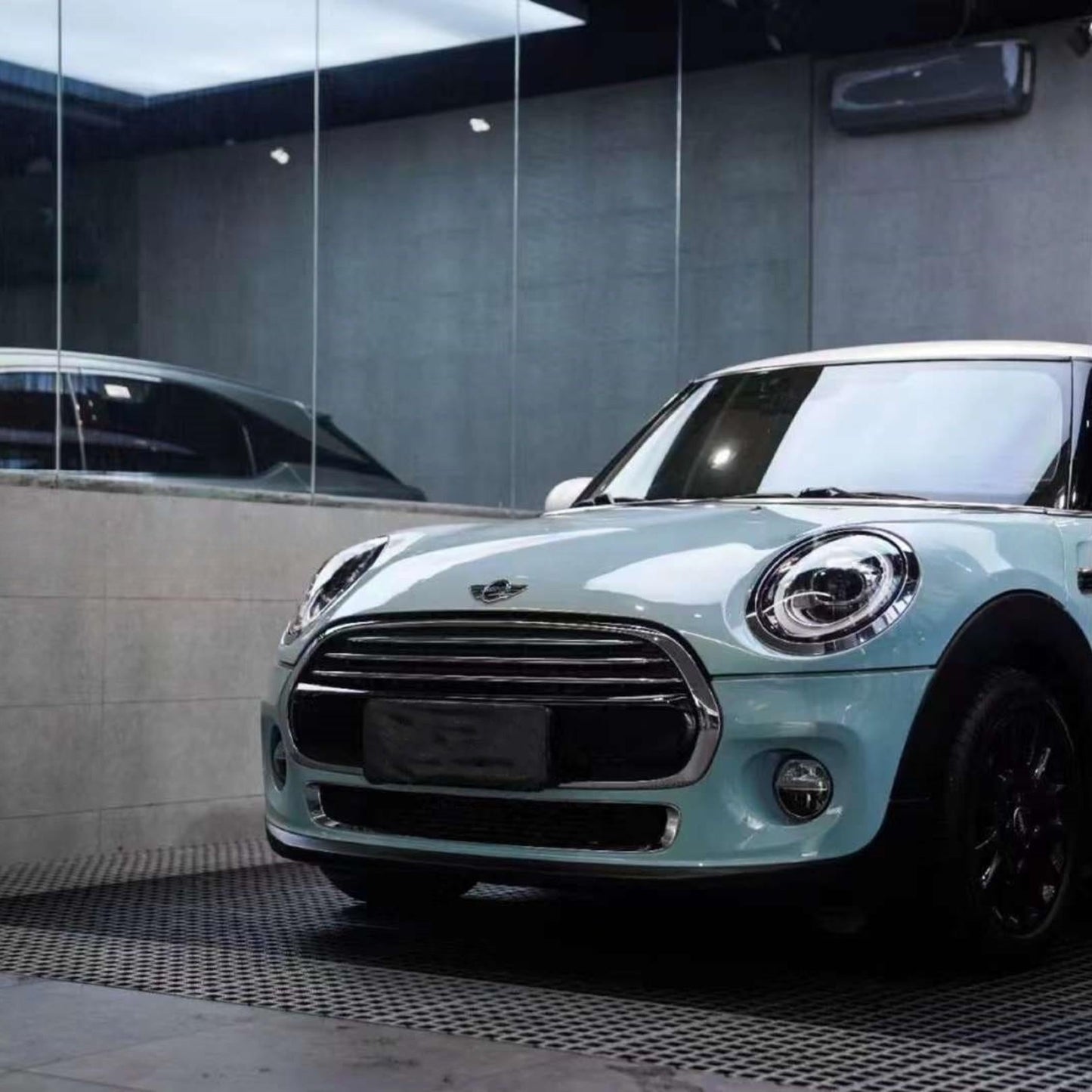 Quality Super Gloss Yacht Blue Car Vinyl Wrap  For Sale |