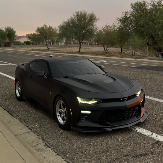 Super Matte Deep Black Car Vinyl Wrap