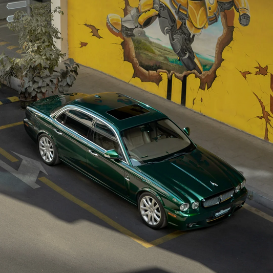 Tesla Gloss PET Agate Green Car Vinyl Wrap