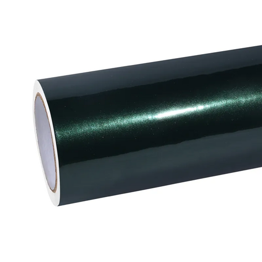 Tesla Gloss PET Agate Green Car Vinyl Wrap