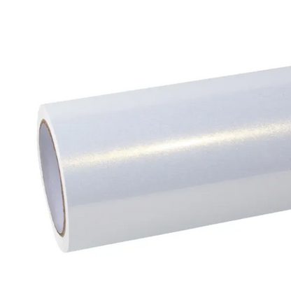 Toyota Gloss PET Diamond Gold White Car Vinyl Wrap