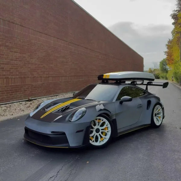 TPU Eclipse Black Car Vinyl Wrap