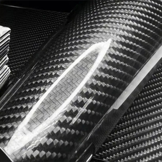 Quality TPU Gloss 6D Carbon Fiber Car Vinyl Wrap  For Sale |