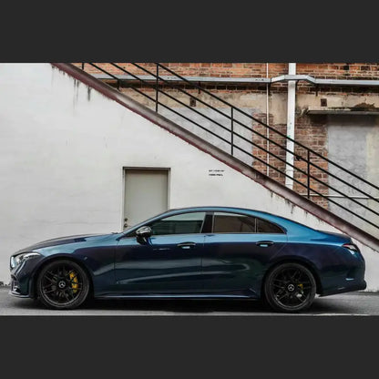 Quality TPU Gloss Liquid Metallic Interstellar Blue Car Vinyl Wrap  For Sale |