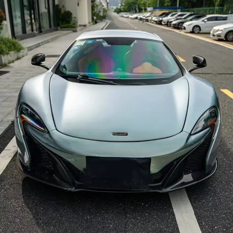 Quality TPU Gloss Metal Paint Millennium Jade Car Vinyl Wrap  For Sale |