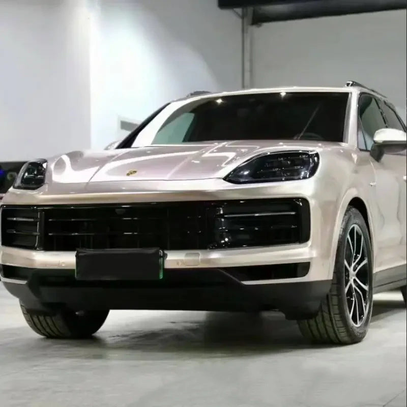 Quality TPU Gloss Metallic Champagne Gold Car Vinyl Wrap  For Sale |