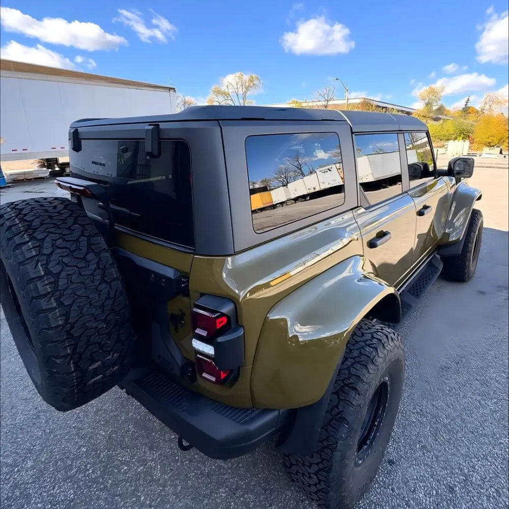 Quality TPU Gloss Military Green Car Vinyl Wrap  For Sale |