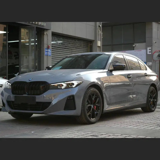 Quality TPU Gloss Nardo Grey Car Vinyl Wrap  For Sale |