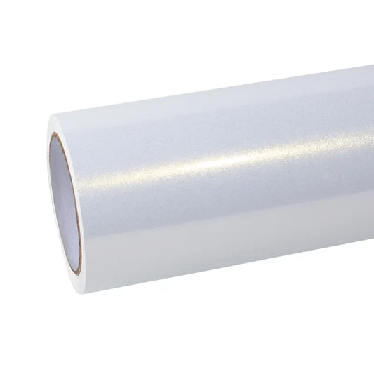 Quality TPU Gloss Pearlized White Gold Car Vinyl Wrap  For Sale |