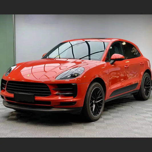 Quality TPU Gloss Porsche Orange Car Vinyl Wrap  For Sale |