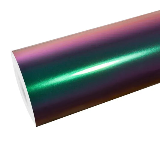 Quality TPU Glossy Metallic Green Galaxy Car Vinyl Wrap  For Sale |