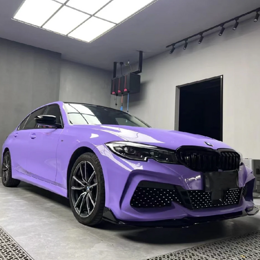 Quality TPU Super Gloss Lavender Purple Car Vinyl Wrap  For Sale |