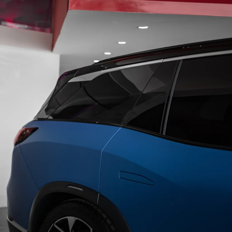 Ultimate Flat Abudhabi Blue Car Vinyl Wrap