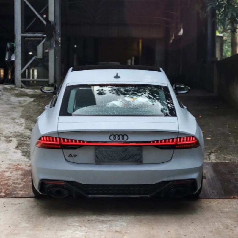 Ultimate Flat Battleship Grey Car Vinyl Wrap