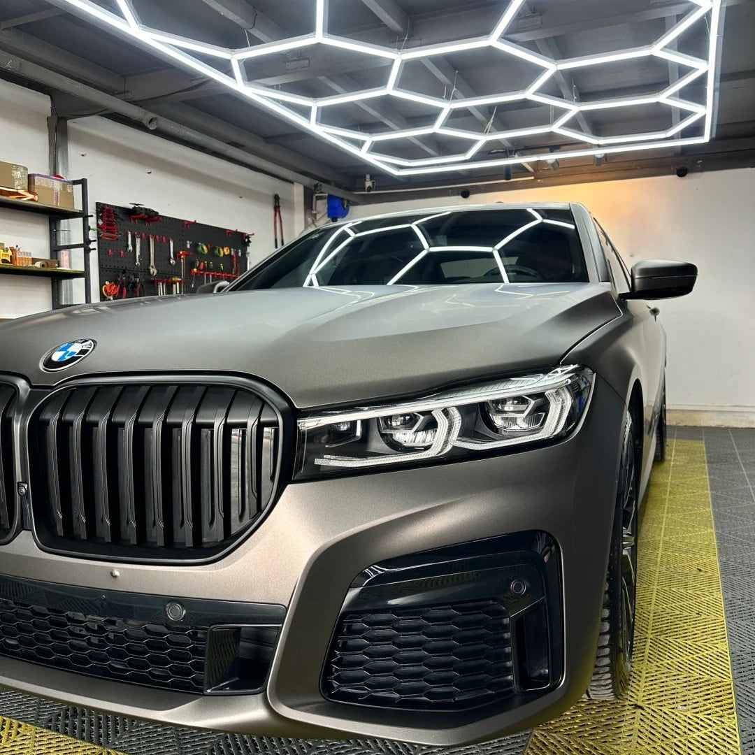 Ultra-Matte Dark Grey Car Vinyl Wrap