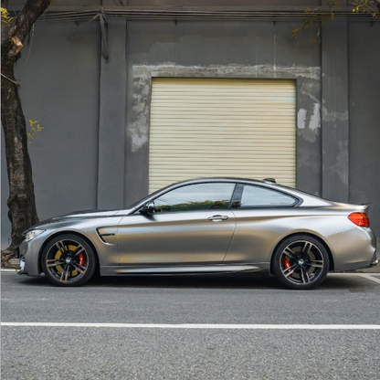 Ultra-Matte Leaden Grey Car Vinyl Wrap